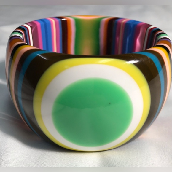 LAMINATED CHUNKY COLORFUL Bracelet - Picture 4 of 11